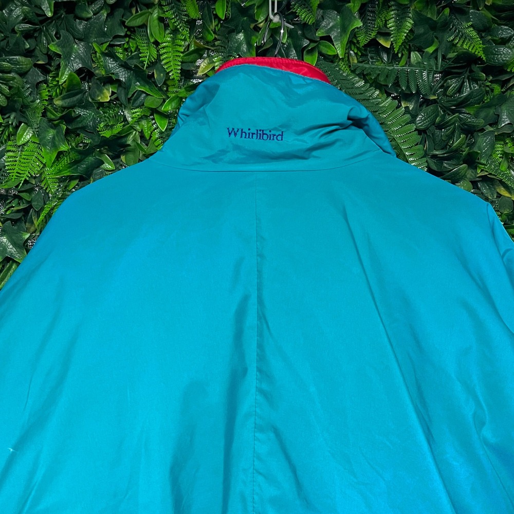 Vintage Columbia Whirlbird 3-in-1 Ski Jacket Mens XL Teal Red 90s Retro‎ Coat - Picture 10 of 11